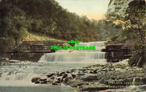 R602705 Aysgartn Lower Falls. Wensleydale. Beatys Carlisle Serie. 1914