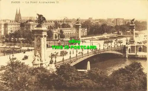 R602707 Paris. Die Alexanderbrücke III