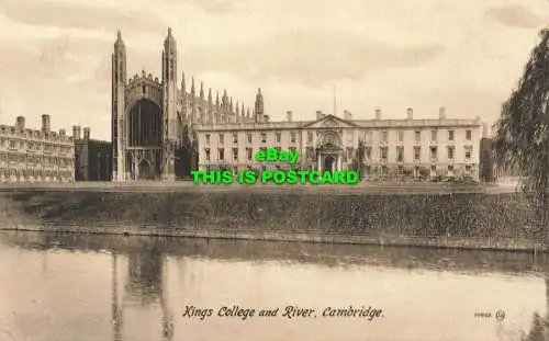 R602839 Kings College and River. Cambridge. 77869. Valentinstagsserie