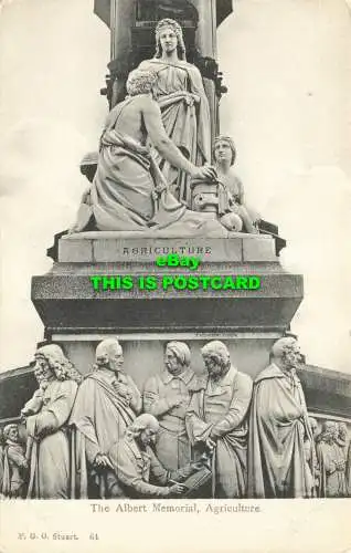 R605133 Landwirtschaft. Das Albert Memorial. F.G.O. Stuart