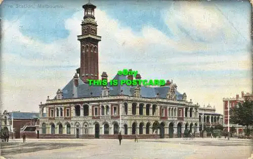 R602876 Feuerwache. Melbourne. 1907