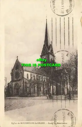 R605175 Kirche von Mourmelon dem Großen. Camp de Mourmelon. Militärbuchhandlung Gue