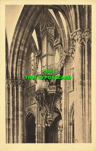 R605178 Strassburger Münster. Orgel. E. Hartmann