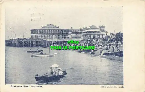 R602928 Clarence Pier. Südsee. John W. Mills. 1904