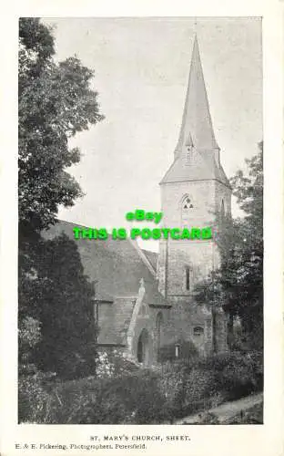 R605942 St. Marys Kirche. Blatt. E. und E. Pickering