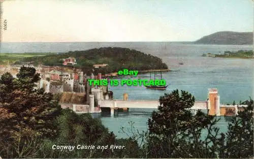 R605509 12379. Conway Castle und River. Schraubenschlüssel Serie