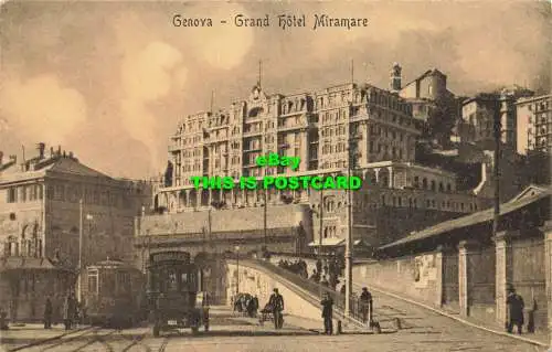 R602979 Genua. Grand Hotel Miramare. Saiga FA