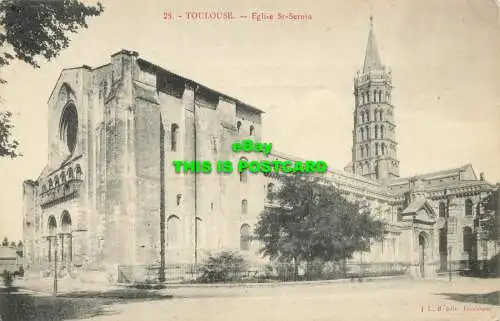 R602980 28. Toulouse. Kirche St. Sernin. J.L.B