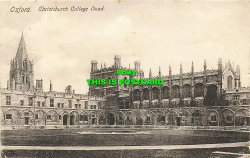 R602983 Oxford. Christchurch College Ouad. Friths Serie