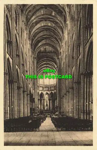 R605241 Rouen. Innenraum der Kathedrale. Yvon