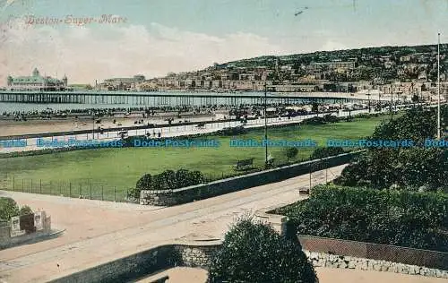 R031174 Weston Super Mare. Valentinstag. 1907