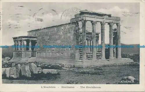 R030325 Das Erechtheum. Athen. B. Hopkins