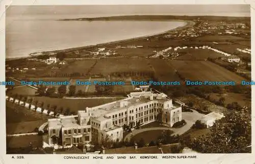 R031207 Rekonvaleszierendes Zuhause und Sandbucht. Kewstoke. Weston Super Mare. H.J. 1954