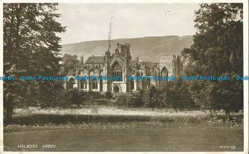 R031228 Melrose Abbey. Valentinstag. Foto braun. Nr. 201647