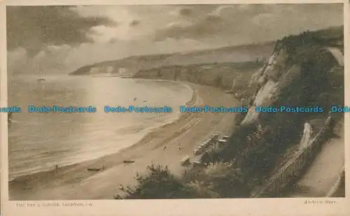 R031321 Die Bucht und Dunose. Sandown. I.W. Andrew Barton