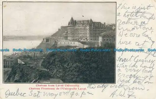 R032122 Schloss der Universität Laval. 1903