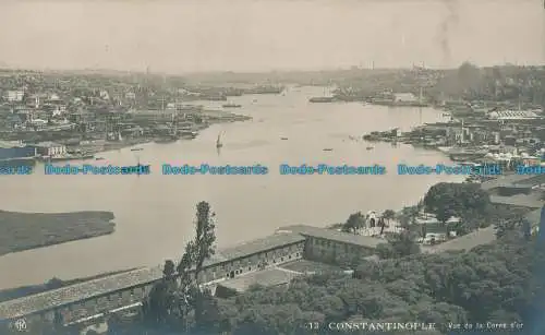 R030513 Konstantinopel. Blick auf das Goldene Horn. B. Hopkins