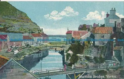 R031375 Staithes-Brücke. Yorks