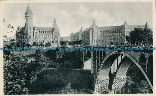 R030536 Luxemburg. Die Adolfbrücke. Marcel Gehlen