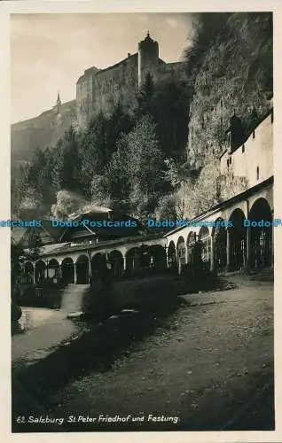 R030539 Salzburg. St. Peter Friedhof und Festung. B. Kerschner