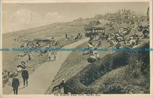 R031401 The Downs. East Cliff Herne Bay. 1931