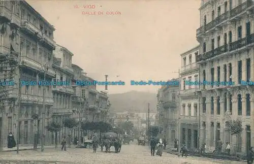 R032192 Vigo. Calle de Colon. B. Hopkins