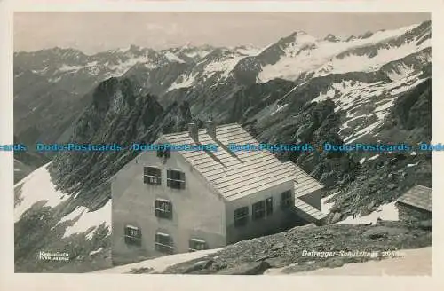 R030548 Defregger Schutzhaus 1960 m. Franz Knollmüller. RP