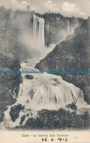 R030569 Terni. Der Marmorwasserfall. Alterocca