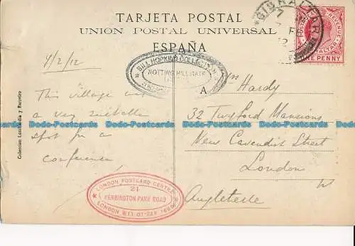 R032295 Algeciras. Algeciras. Das Rathaus. 1912. B. Hopkins