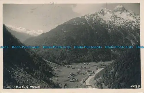 R033422 Zwieselstein 1472m. Viel Heiss. Nr. 2099. 1935