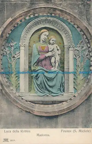 R033440 Luca della Robbia. Madonna. F.A. Ackermann