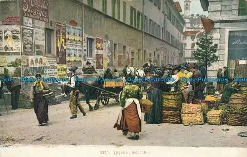 R032338 Lugano. Markt. B. Hopkins