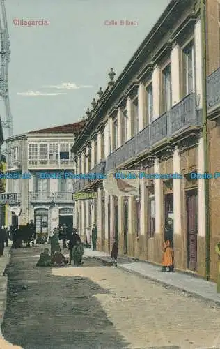 R030712 Villagarcia. Calle Bilbao. 1921