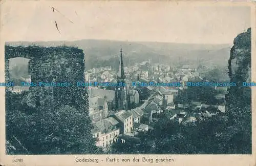 R030747 Godesberg. Teil von der Burg Gesehen. Stengel