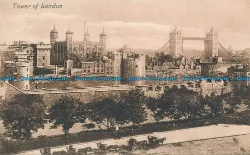 R030753 Tower of London. Valentinstag. 1910