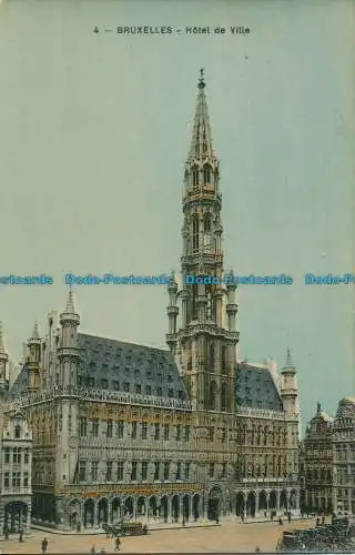 R031625 Brüssel. Rathaus