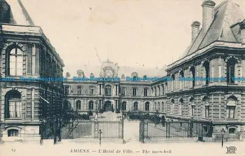 R031632 Amiens. Das Rathaus. Neurdein