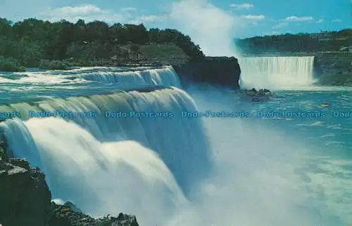 R031633 American Falls at Prospect Point und Hufeisen. 1965