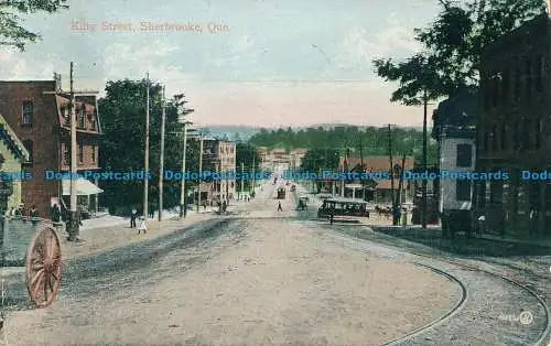 R032448 King Street Sherbrooke. Quebec. Valentinstag. 1907