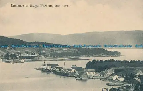 R032462 Eingang zum Hafen von Gaspe. Dass. Kanada. E.L Esperance