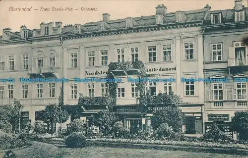 R031687 Marienbad. Franz Josefs Platz. Nordstern. Krille und Martin