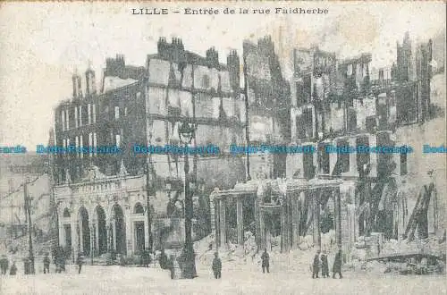 R033611 Lille. Eingang zur Rue Faidherbe