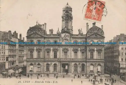 R031703 Lyon. Rathaus. E.R.Nr. 26