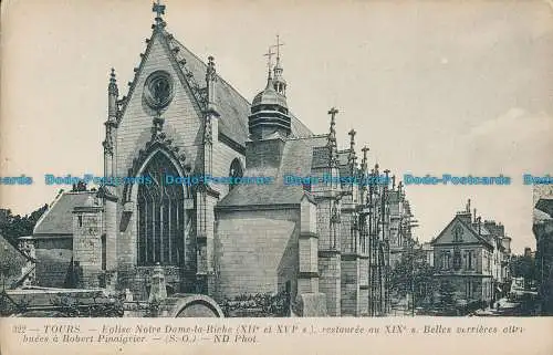 R031726 Touren. Kirche Notre Dame la Riche. Nr. 322