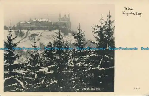 R032535 Wien. Leopoldsberg. RP