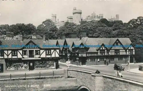 R032560 Schloss und Brücke Arundel. Schuhschmied und Etheridge. Norman. RP