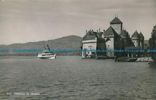 R033686 Chateau de Chillon. O. Schneider. Nr. 932