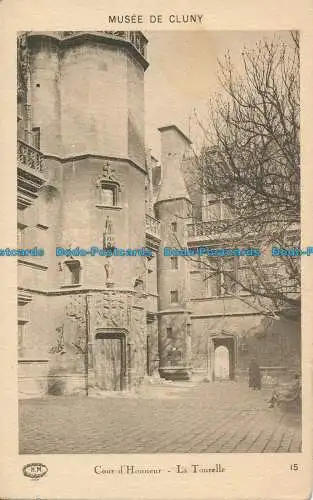 R031778 Museum von Cluny. Ehrenhof. Der Turm