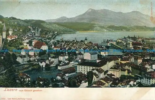 R030933 Luzern vom Gutsch Gesehen. Kilchberg