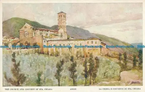 R030941 Kirche und Kloster Sta. Klar. Assisi. Ärzte. Nr. 539